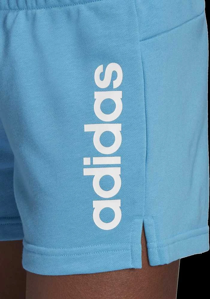 Adidas Šortai Moterims W Lin Ft Short Mėlyna HD1701