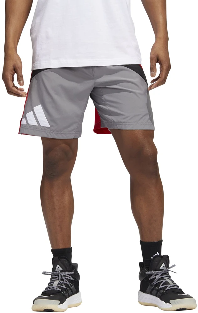 Adidas Šortai Vyrams Galaxy Short Pilkas Raudona HE2902