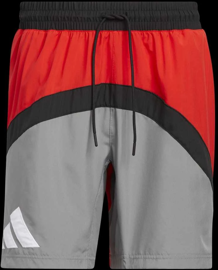 Adidas Šortai Vyrams Galaxy Short Pilkas Raudona HE2902