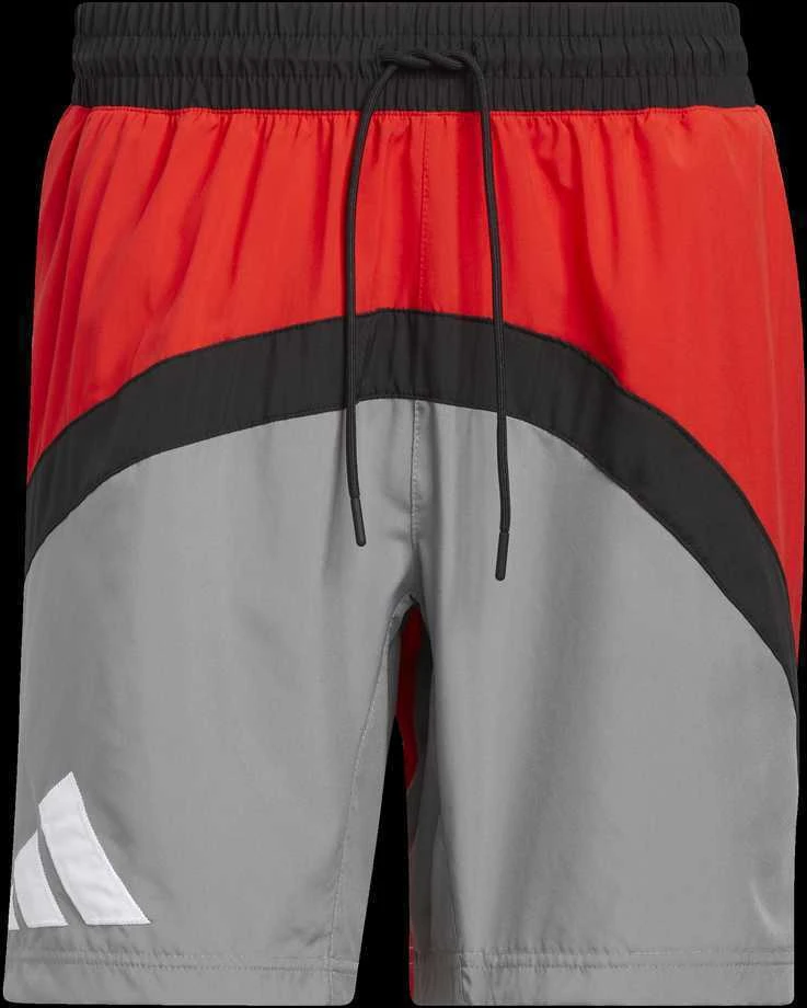 Adidas Šortai Vyrams Galaxy Short Pilkas Raudona HE2902