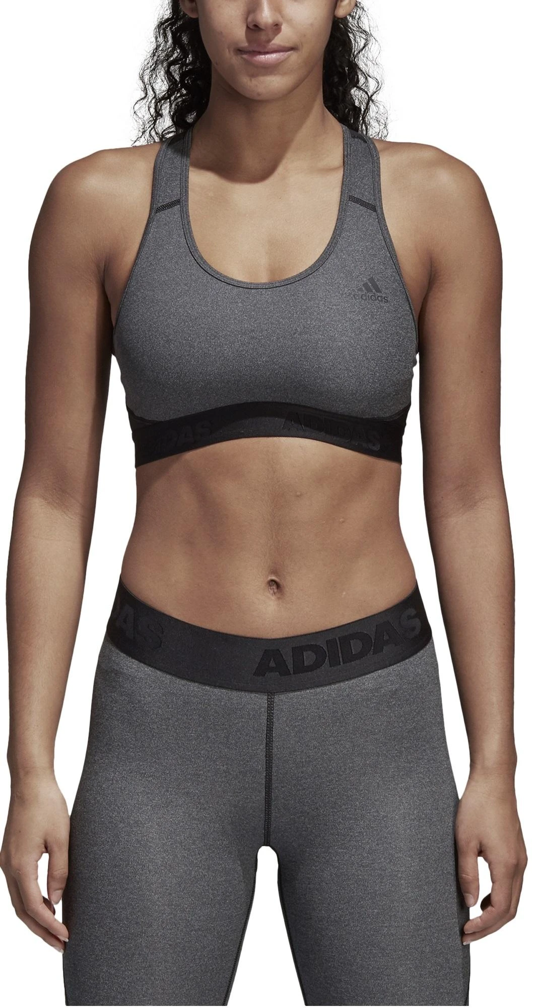 Adidas Sportinė Liemenėlė Drst Ask Spr H Pilkas CF6607