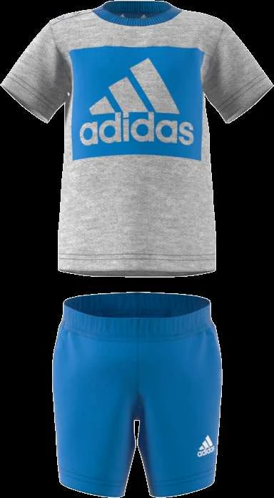 Adidas Sportinis Komplektas Vaikams I Bl T Set Pilkas Mėlyna H65822