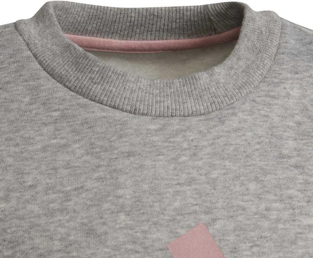 Adidas Sportinis Kostiumas Mergaitėms G Bos Co Ts Pilkas Rožinė H57225