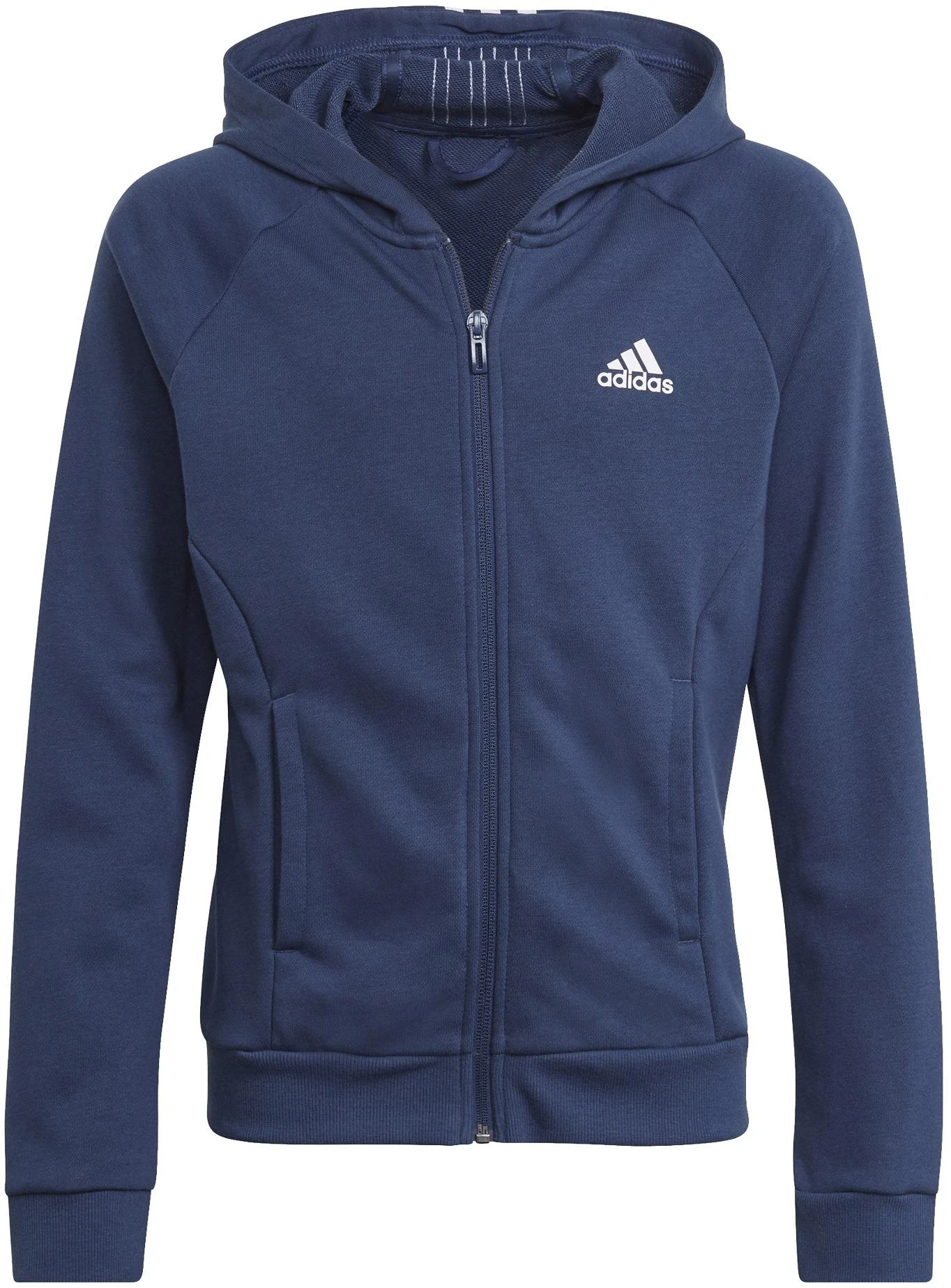 Adidas Sportinis Kostiumas Mergaitėms G Hooded Co Ts Mėlyna GM8930