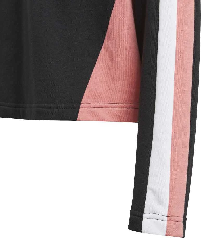 Adidas Sportinis Kostiumas Mergaitėms G Hooded Crop Ts Juodas GM8932