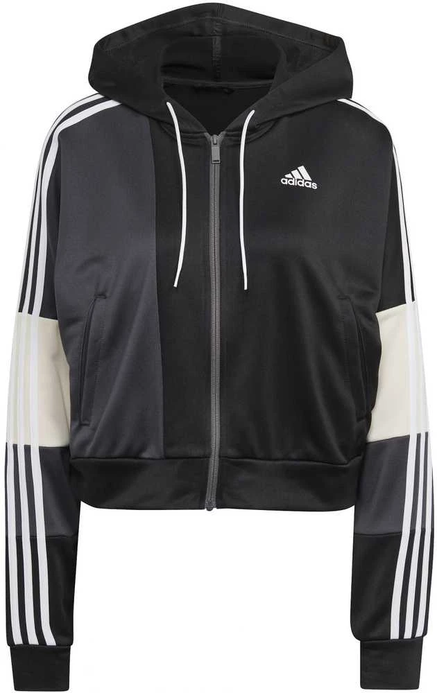 Adidas Sportinis Kostiumas Moterims W Bold Block Ts Juodas HK0462