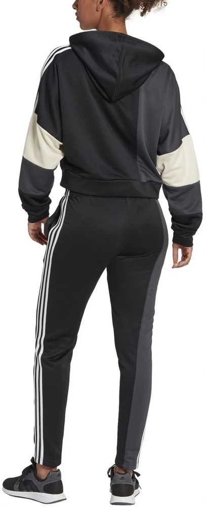Adidas Sportinis Kostiumas Moterims W Bold Block Ts Juodas HK0462