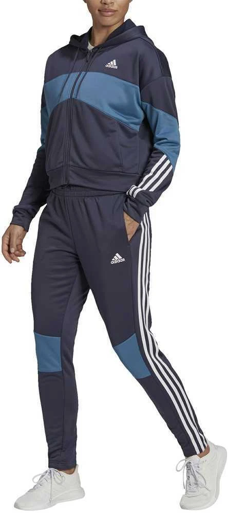 Adidas Sportinis Kostiumas Moterims W Bold Block Ts Mėlyna HD9033