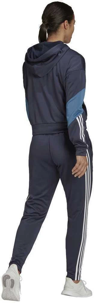 Adidas Sportinis Kostiumas Moterims W Bold Block Ts Mėlyna HD9033