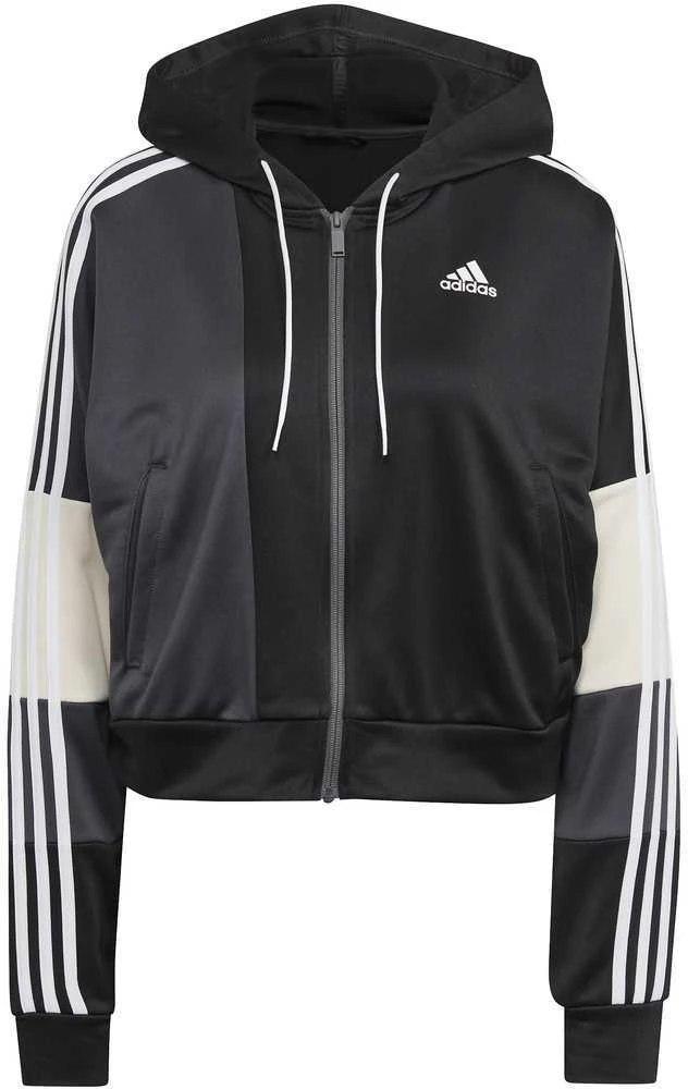 Adidas Sportinis Kostiumas Moterims W Bold Block Ts Juodas HK0462