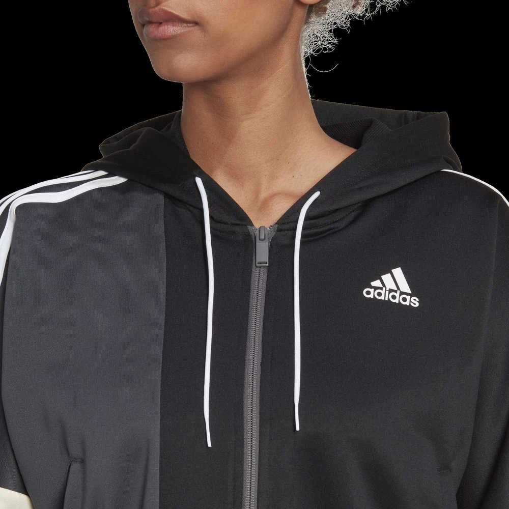 Adidas Sportinis Kostiumas Moterims W Bold Block Ts Juodas HK0462