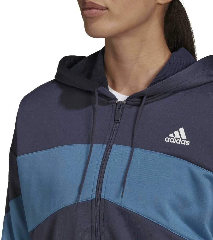 Adidas Sportinis Kostiumas Moterims W Bold Block Ts Mėlyna HD9033