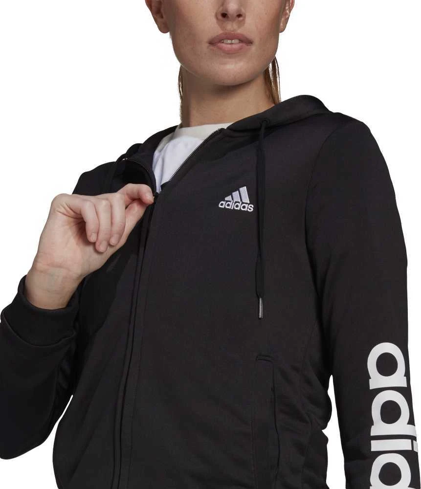 Adidas Sportinis Kostiumas Moterims W Lin Ft Ts Juodas GM5575