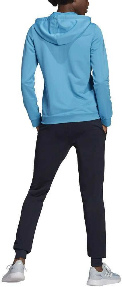 Adidas Sportinis Kostiumas Moterims W Lin Ft Ts Juodas Mėlyna HD1696