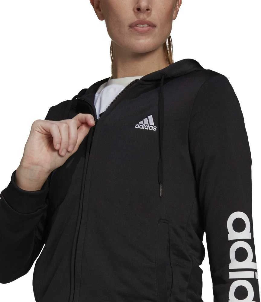 Adidas Sportinis Kostiumas Moterims W Lin Ft Ts Juodas GM5575