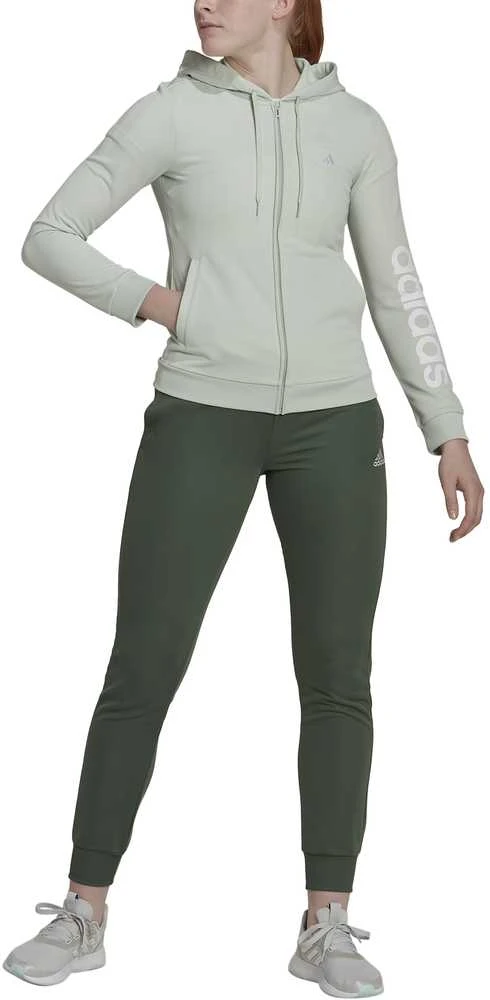 Adidas Sportinis Kostiumas Moterims W Lin Fft Ts Žalias HT7520