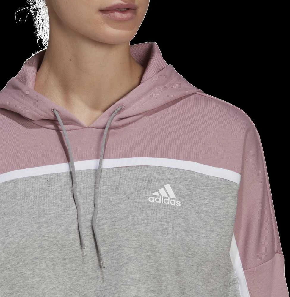 Adidas Sportinis Kostiumas Moterims W Subt Block Ts Pilkas HD9024