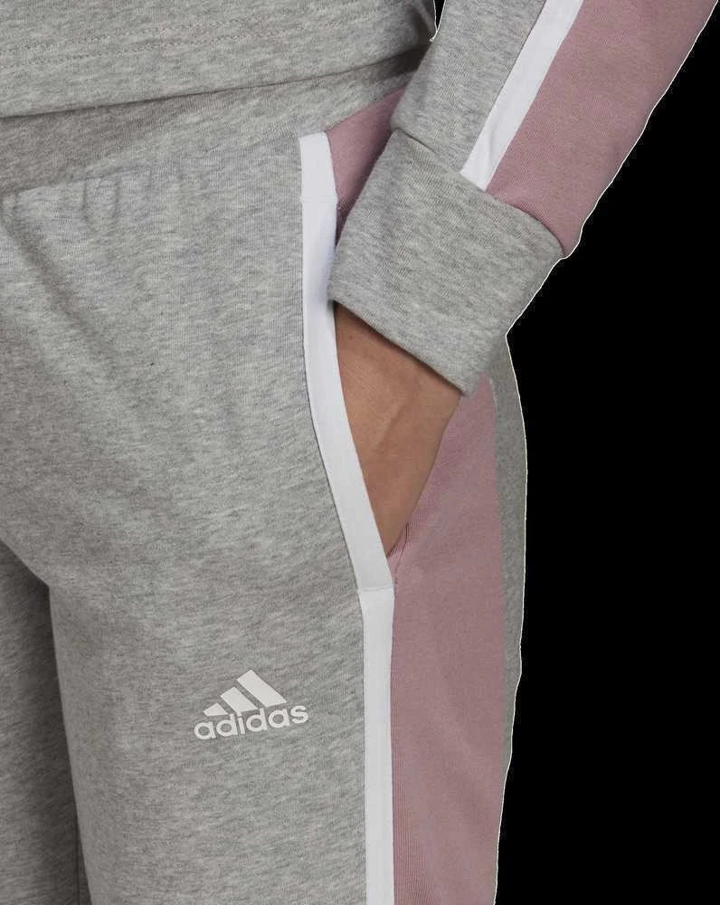 Adidas Sportinis Kostiumas Moterims W Subt Block Ts Pilkas HD9024