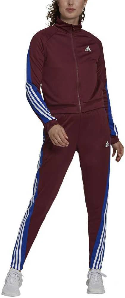Adidas Sportinis Kostiumas Moterims W Teamsports Ts Burgundy H24122
