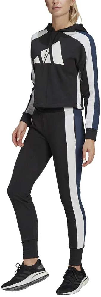 Adidas Sportinis Kostiumas Moterims W Ts Big Logo Juodas Baltas GL9482