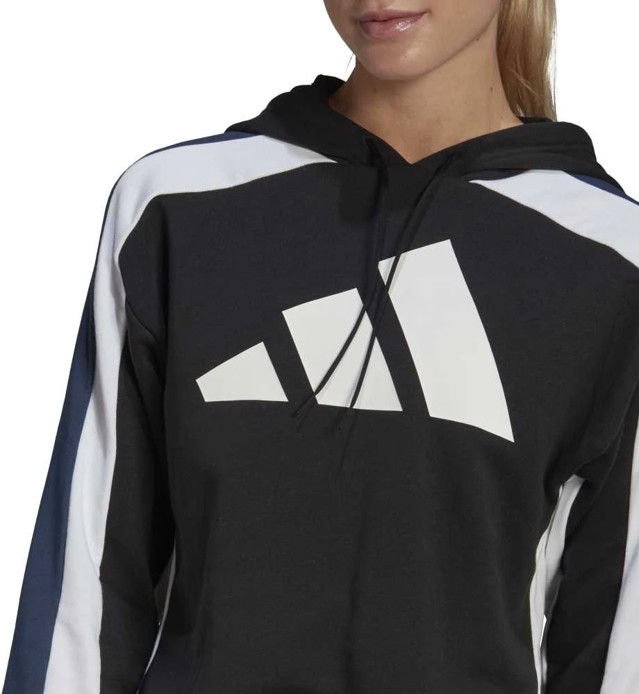 Adidas Sportinis Kostiumas Moterims W Ts Big Logo Juodas Baltas GL9482