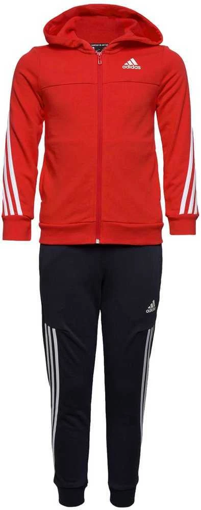 Adidas Sportinis Kostiumas Paaugliams B Cotton Ts Mėlyna Raudona HU1547