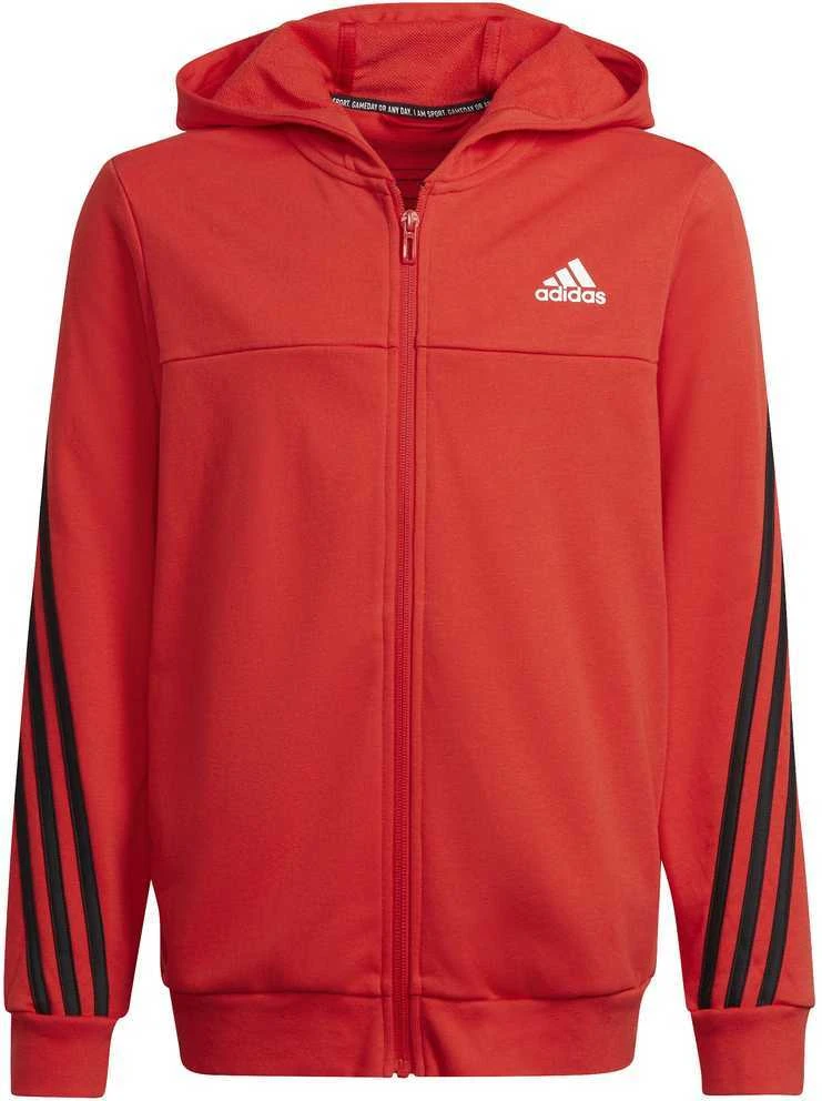 Adidas Sportinis Kostiumas Paaugliams B Cotton Ts Juodas Raudona HF4509