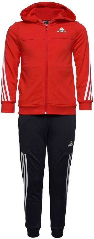 Adidas Sportinis Kostiumas Paaugliams B Cotton Ts Mėlyna Raudona HU1547