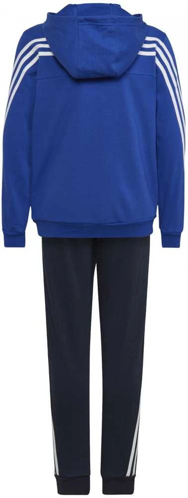Adidas Sportinis Kostiumas Paaugliams B Cotton Ts Juodas Mėlyna HP1437