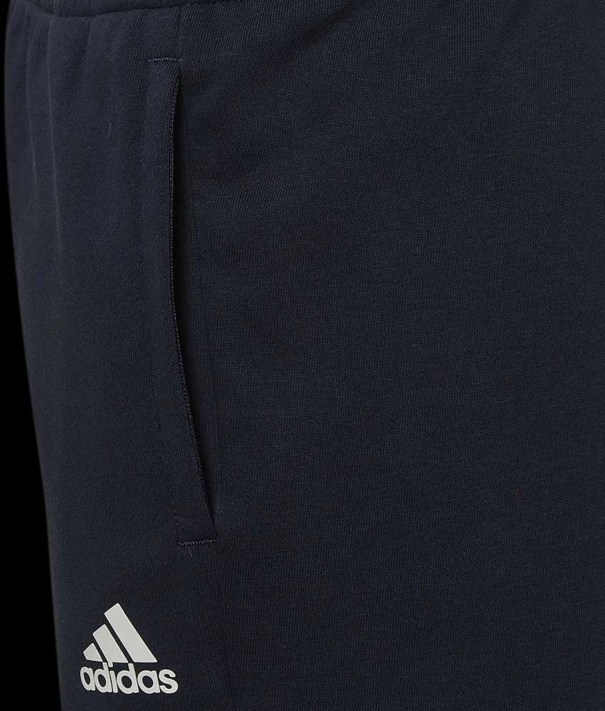 Adidas Sportinis Kostiumas Paaugliams B Cotton Ts Juodas Mėlyna HP1437