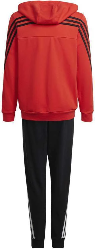 Adidas Sportinis Kostiumas Paaugliams B Cotton Ts Juodas Raudona HF4509