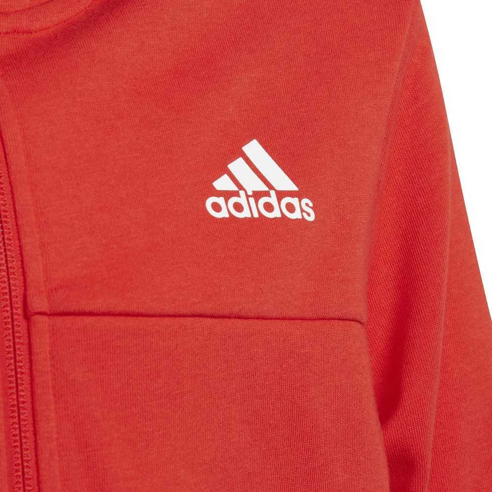 Adidas Sportinis Kostiumas Paaugliams B Cotton Ts Juodas Raudona HF4509
