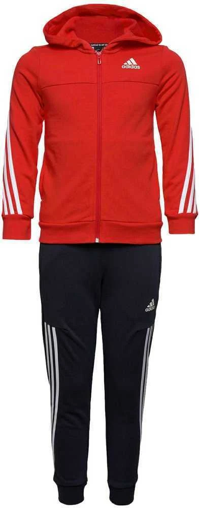 Adidas Sportinis Kostiumas Paaugliams B Cotton Ts Mėlyna Raudona HU1547