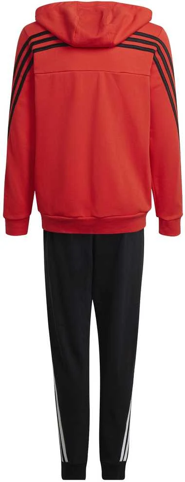 Adidas Sportinis Kostiumas Paaugliams B Cotton Ts Juodas Raudona HF4509