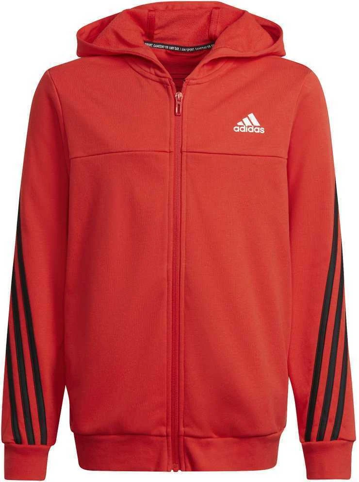 Adidas Sportinis Kostiumas Paaugliams B Cotton Ts Juodas Raudona HF4509