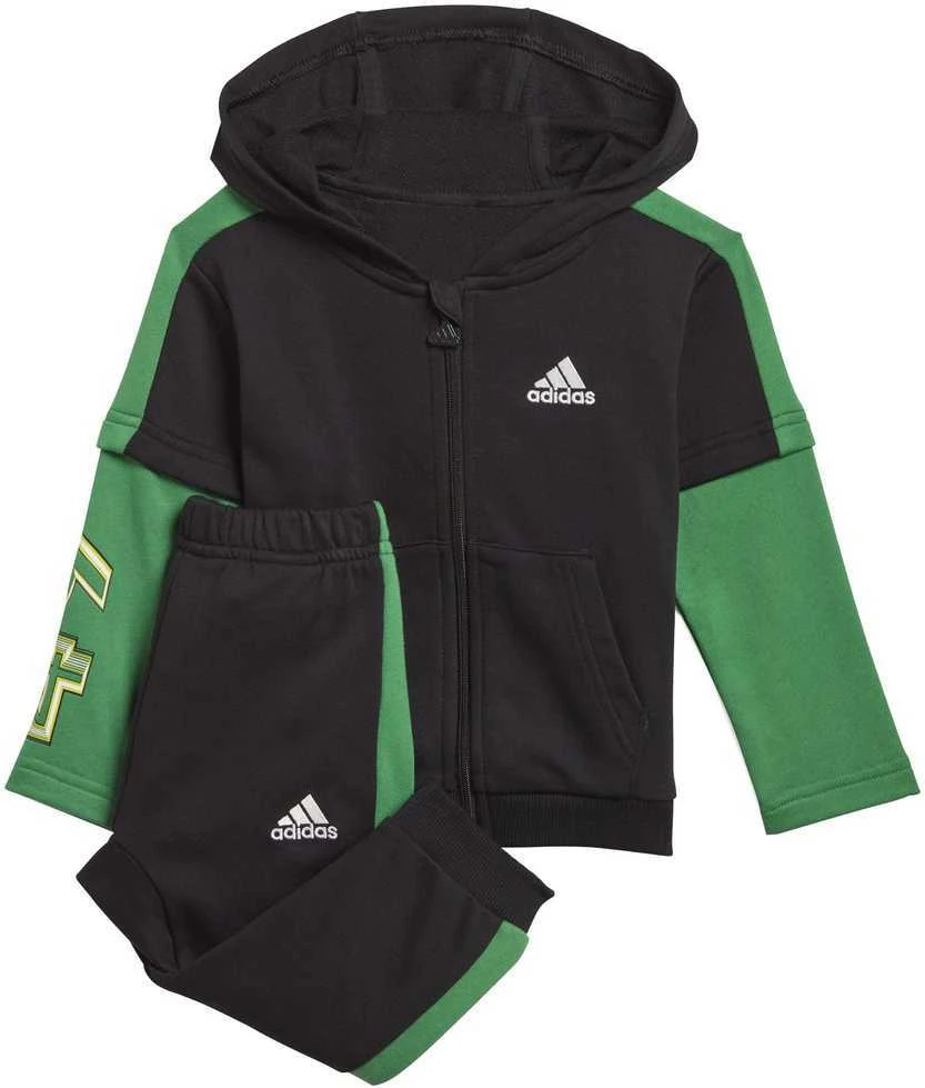 Adidas Sportinis Kostiumas Vaikams I Bold 49 Set Juodas Žalias GM8945