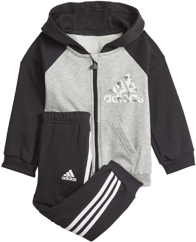 Adidas Sportinis Kostiumas Vaikams I Bos Logo Fz J Pilkas Juodas GT9500