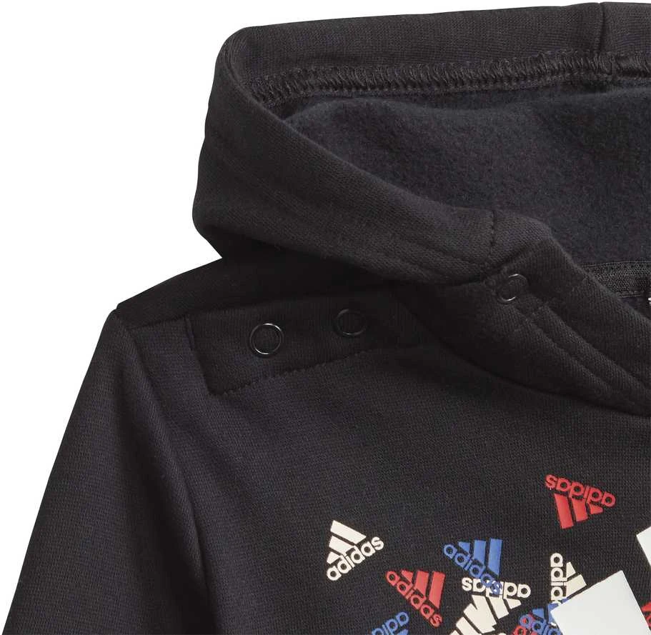 Adidas Sportinis Kostiumas Vaikams I Bos Gra Jog Juodas GT9502