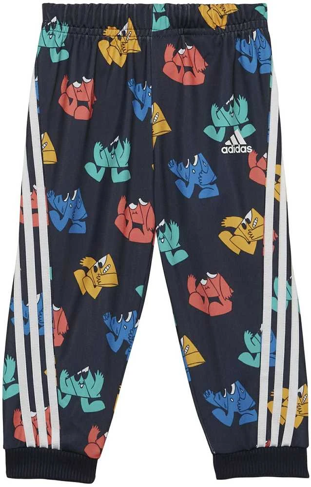 Adidas Sportinis Kostiumas Vaikams I Fi Shiny Jog Juodas HF1971