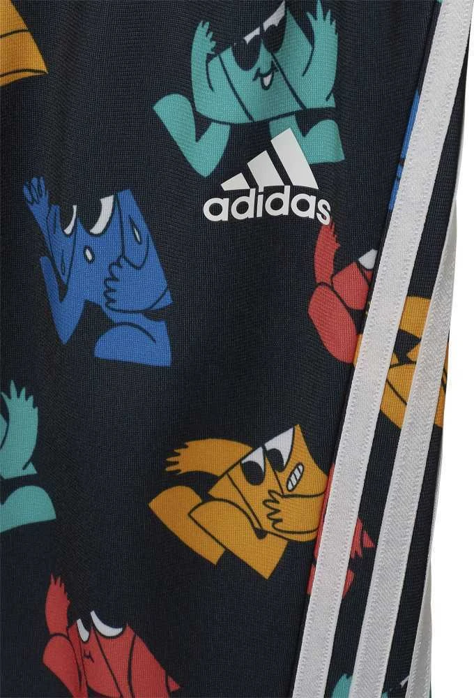 Adidas Sportinis Kostiumas Vaikams I Fi Shiny Jog Juodas HF1971
