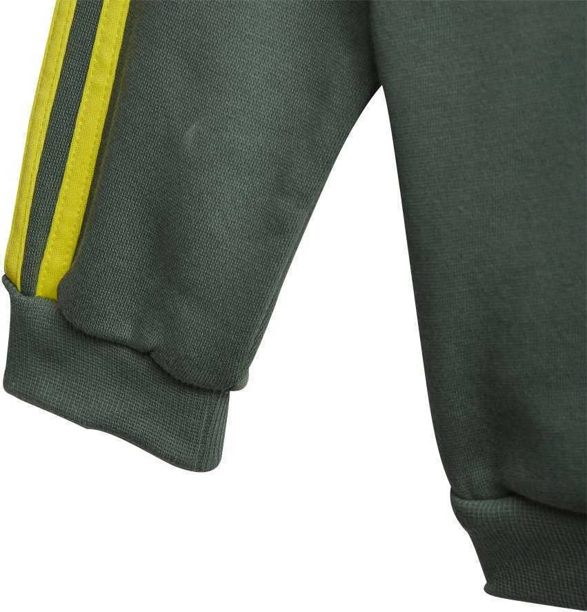 Adidas Sportinis Kostiumas Vaikams I Lil 3s Jog Fl Juodas Žalias GN7258