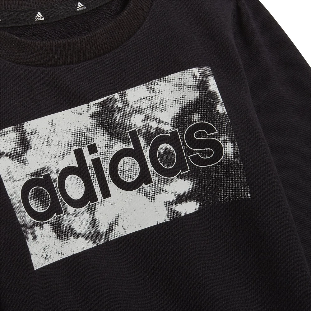 Adidas Sportinis Kostiumas Vaikams I Lin Ft Jog Juodas HF1909