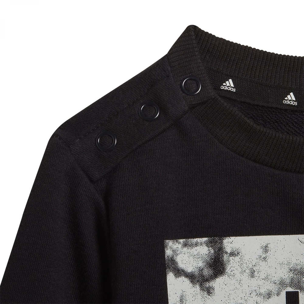 Adidas Sportinis Kostiumas Vaikams I Lin Ft Jog Juodas HF1909
