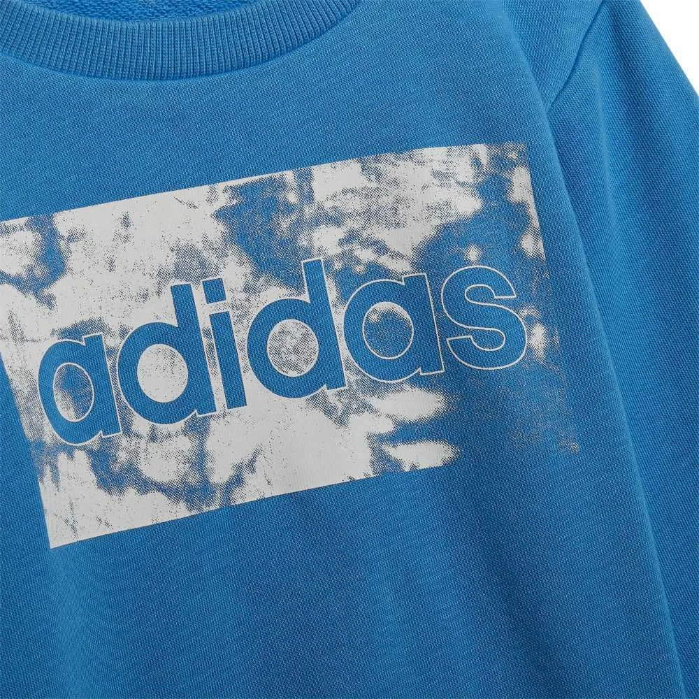 Adidas Sportinis Kostiumas Vaikams I Lin Ft Jog Pilkas Mėlyna HF1910