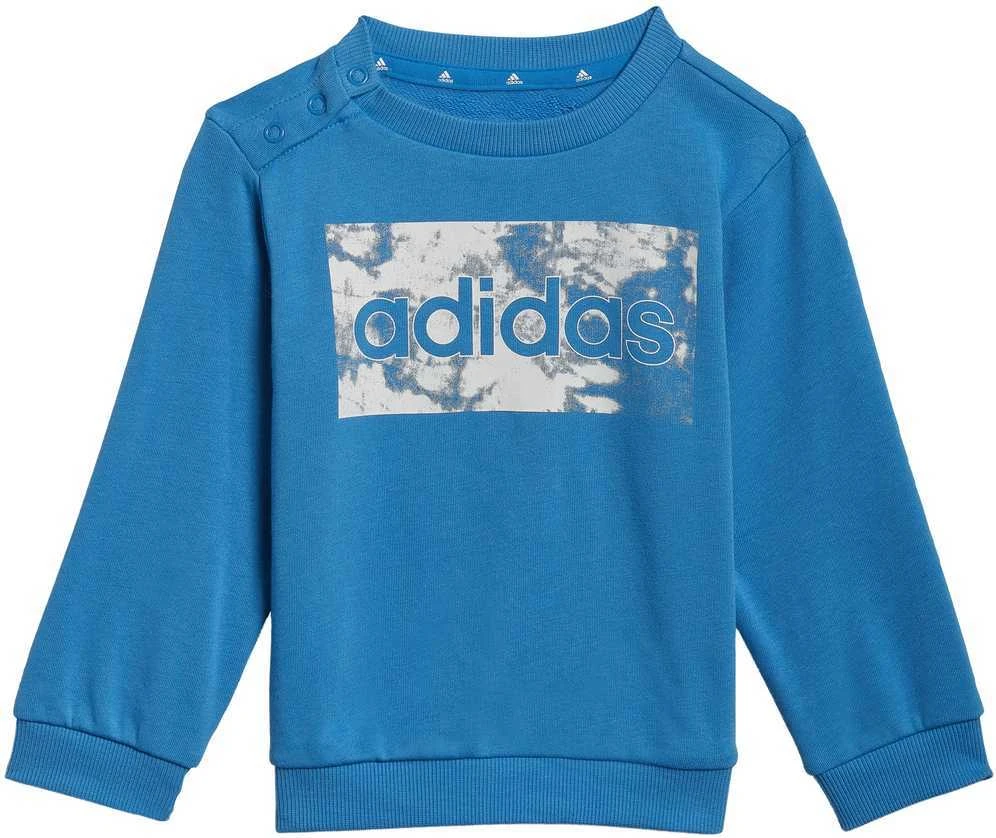 Adidas Sportinis Kostiumas Vaikams I Lin Ft Jog Pilkas Mėlyna HF1910
