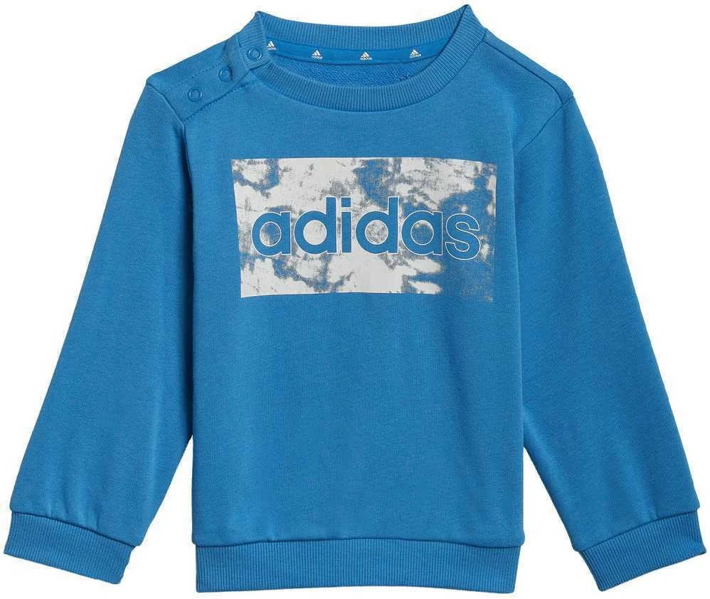 Adidas Sportinis Kostiumas Vaikams I Lin Ft Jog Pilkas Mėlyna HF1910