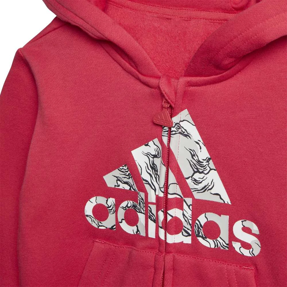 Adidas Sportinis Kostiumas Vaikams I Logo Jog Fl1 Mėlyna Rožinė GK1651