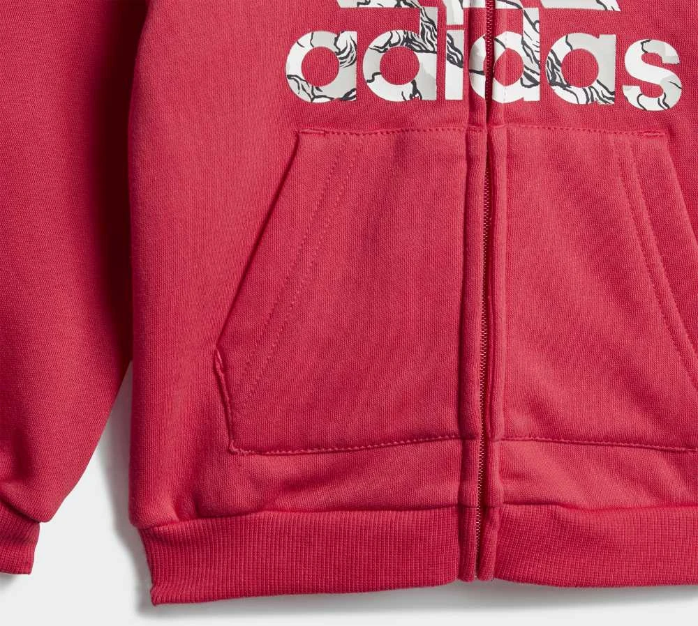 Adidas Sportinis Kostiumas Vaikams I Logo Jog Fl1 Mėlyna Rožinė GK1651