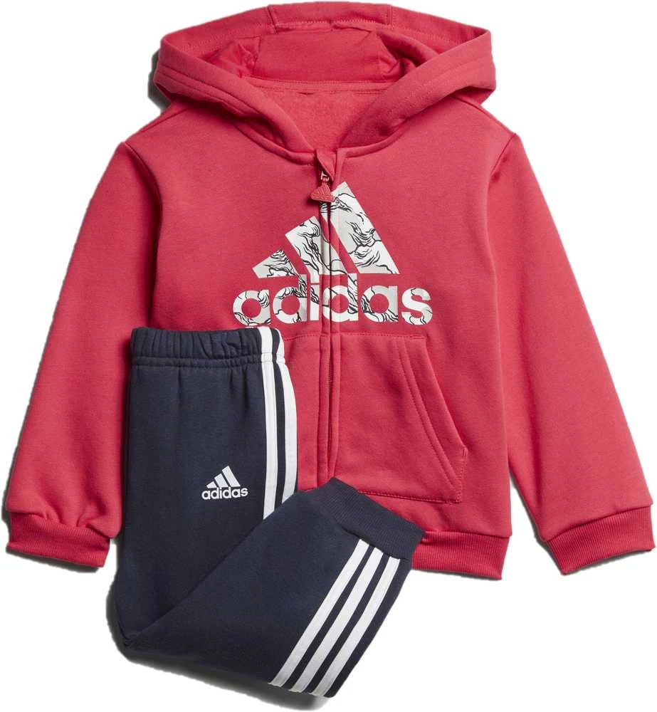 Adidas Sportinis Kostiumas Vaikams I Logo Jog Fl1 Mėlyna Rožinė GK1651