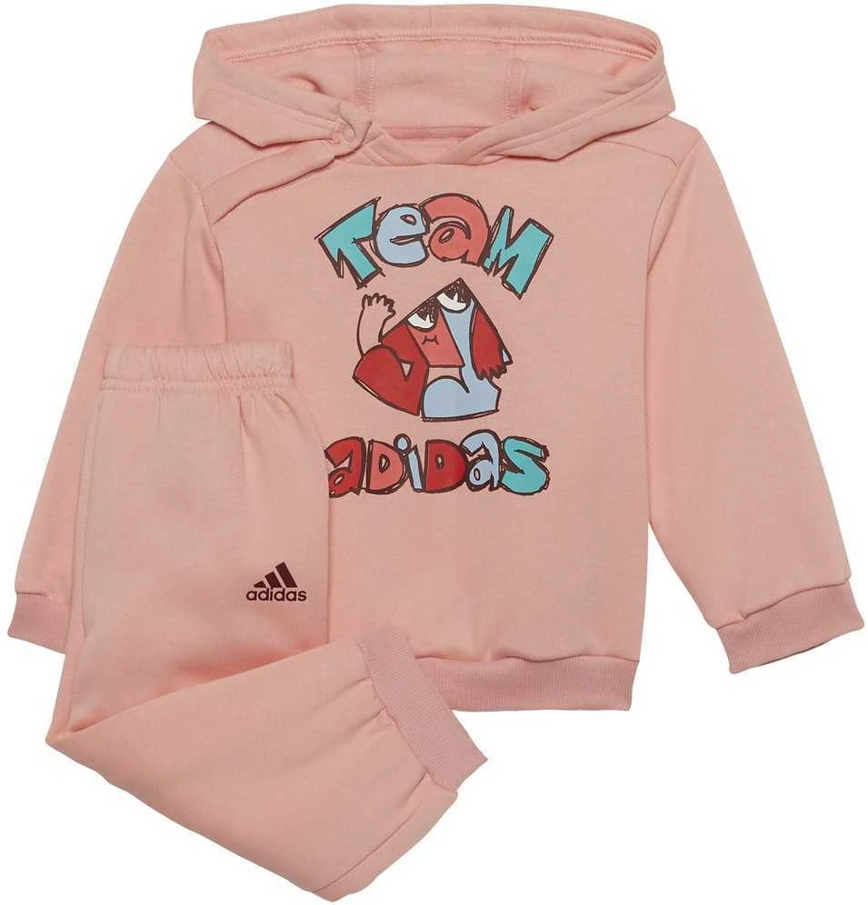 Adidas Sportinis Kostiumas Vaikams I Over Jog Fl Rožinė H65815